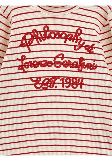 T-shirt con logo PHILOSOPHY KIDS | I1H605 82150243